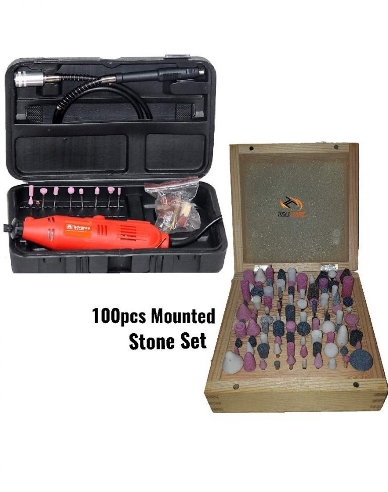Tools Centre™ Die Grinder With Flexible Shaft & 100pcs Mounted Point
