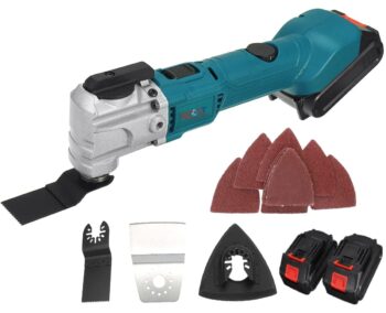 KROST 21V Cordless Oscillating Multi Tool Electric Saw Electric Cutting Machine Blade 6-Gears Adjustable Tool .