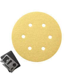 BOSCH C411 150 mm Dia 220 Grit Sanding Paper Set – 2608601644