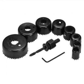 Bosch Industrial 11 pcs Hole Saw Cutter with Free 5pcs Masonary Drill Bit Set by Tools Centre.