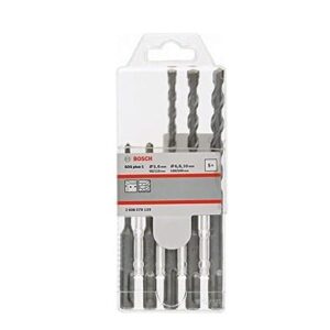 BOSCH 2608579119 SDSplus hammer drill bit set 5/6/6/8/10 (Pack of 5)