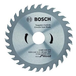 Bosch Professional Circular Saw Blade For Wood 5''/ 125Mm Dia, 20Mm Bore, 30 Teeth, Pack of 1