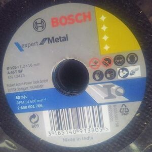 BLACK+DECKER DEWALT 100 X 1.2 mm Cutting Wheel for Metal and SS (Black and Yellow) – Pack of 15