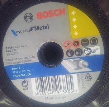 Bosch Cutting Wheel, 4-inch (105 x 1.2 x 16 mm, 50)