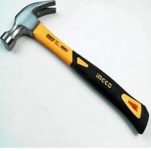 INGCO 16oz/450g Fiber Glass Heavy Duty Claw Hammer