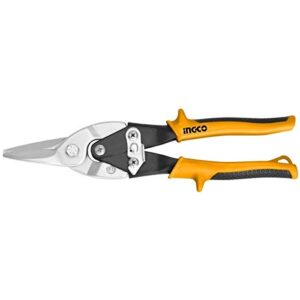 Ingco Industrial Trade Grade 250mm Aviation Snip Straight