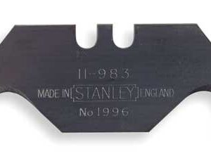 Stanley 1996 B Knife-Blade Large Hook (100 Pieces/Box) 19 mm