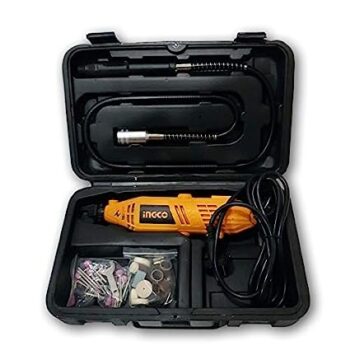 Ingco 52pcs Rotary Tool Die Grinder With Flexible Shaft & Accesories Kit.