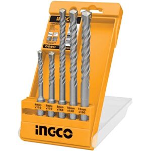 Ingco SDS Plus Hammer Drill Bits Set (AKD2052)