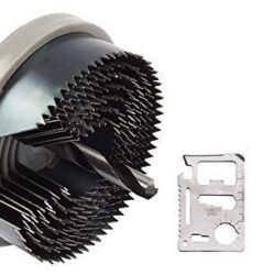 Krost Tungsten Carbide Tipped Holesaw,TCT Holesaw For Metal,Wood & Other Applications With Pocket Multitool (TCT Holesaw 19mm)