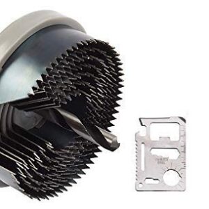 Bosch 7pcs Holesaw Set For Wood 26-64mm With Free Multipurpose 11 In 1 Pocket Tool