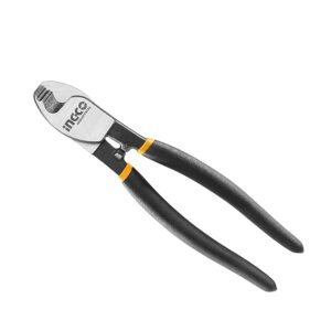 INGCO Cable Cutter, 8″”/200mm | 55# Carbon Steel, Heavy Duty Cable Cutting, High Leverage Cutter for Aluminum, Copper, Wire, Communications Cable – Great for DIY, Electrical and Linemen