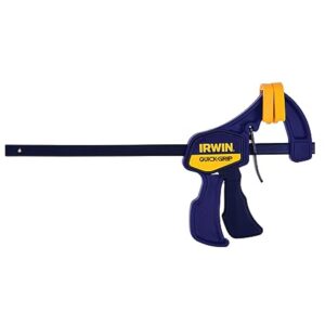 Irwin 1964742 Quick Grip Mini Bar Clamp, 150 mm, 6″, Blue & Yellow