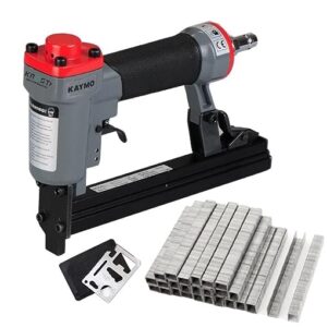 KROST Kaymo ECO 80-16N Pneumatic Air Stapler with 8000pcs Staples & 11 in 1 Multi Tool (Stapler + 8000pcs Pins)