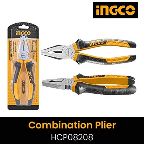 INGCO HCP08208 Combination Pliers HCP08208 | 8?/200mm (1 Set) - Image 3
