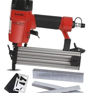 KROST Kaymo NEO18-50 Pneumatic Brad Nailer & 18 Gauge 5000pcs Brad Nails (F-40mm) With 6 months Manufacturer Warranty & 11 in 1 Multi-Tool (Nailer + 40mm Nails)