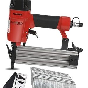 KROST Kaymo NEO18-50 Pneumatic Brad Nailer & 18 Gauge 5000pcs Brad Nails (F-12mm) With 6 months Manufacturer Warranty & 11 in 1 Multi-Tool (Nailer + 12mm Nails)