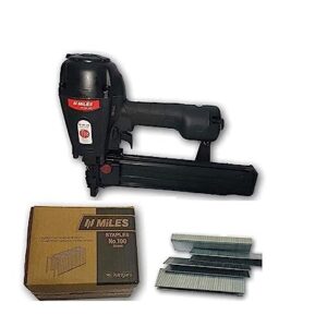 Miles Pneumatic Stapler MS 100-50N with 100 Series Pin - 35mm Length 5040pcs