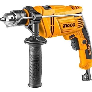 INGCO POWERTOOLS & HANDTOOLS 650W Impact Drill 3000RPM 13 mm Variable Speed (ID6538, Yellow and Black)
