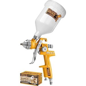 INGCO HVLP spray gun ASG1061, Floor Based Electric Paint Spray Gun (600cc, 180-250mm, 1.4mm)