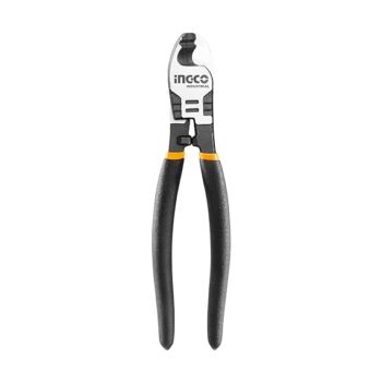 INGCO Cable Cutter, 8""/200mm | 55# Carbon Steel, Heavy Duty Cable Cutting, High Leverage Cutter for Aluminum, Copper, Wire, Communications Cable - Great for DIY, Electrical and Linemen