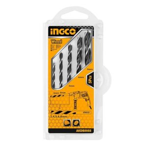 INGCO 5PCS wood drill bits set