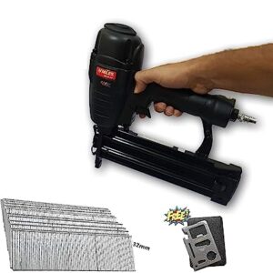 Miles MB 16-64 Pneumatic Brad Nailer With 16 Gauge 32 Mm Brad Nails -2500 Pieces