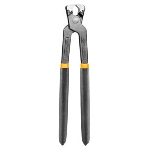 INGCO Rabbet Pliers, 9″/228mm Cr-V, Black Finish and Polish, with Extended Handles for Longer Reach