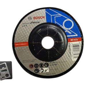 Bosch Grinding Disc - 5" - 125 X 6.8 X 22.23 mm - Grinding Wheel (5)