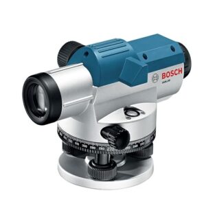 Bosch GOL 26D 26x Optical Level Kit with Indian Make Tripod and Levelling Staff