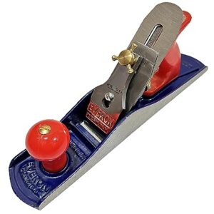 KROST 5″ Everon Premium Series Iron Steel Jack Plane Brass Nut Carpenter Wood Tool with Sharp Planer Blade Attachment (5″)