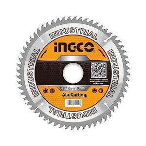 Ingco TCT Saw Blade for Aluminum, 254mm(10″) 100T, arbor:30mm 16mm and 25.4mm ring Suitable for mitre saw For INGCO item BM2S18004