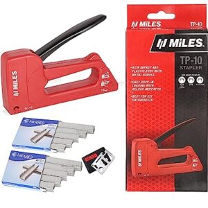 Miles Tp-10 Gun Tacker, Sofa Stapler with Free Staples.