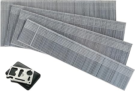 KROST 16 Gauge Brad Nails 2500pcs with Free 11 in 1 Multitool (T-38)