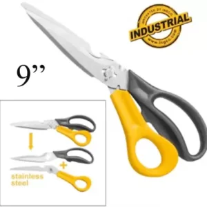 Ingco Steel HSCRS2301 Multi-Function Scissors, Size: 9 Inch