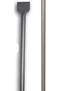 KROST Long 24″ & 16″ Flat Sds Chisel Suitable for 11kg Demolition Hammer Machine