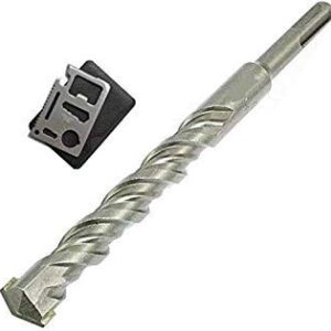 Krost SDS-Shank Hammer/Masonary Drill Bits for Concrete Application with 11 in 1 Pocket MultiTool (10x250x310mm, 5)