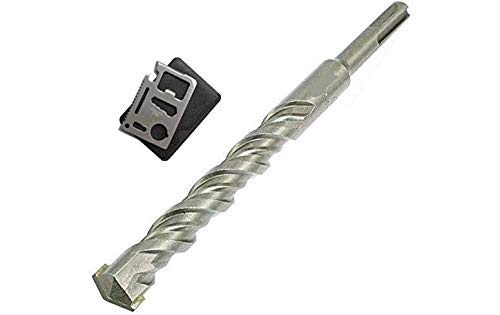 Krost SDS-Shank Hammer/Masonary Drill Bits for Concrete Application with 11 in 1 Pocket MultiTool (8x290x350mm, 2)