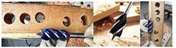 Krost™ 25mm Four Slot WoodWorking Drilling Bit, Auger Bits Core Drill Bits
