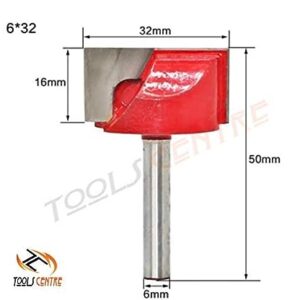 KROST 1pc V Groove Router Bit 1/4″ Shank CNC Engraving Woodworking Milling Cutter 6x32mm