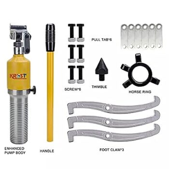 KROST 5 Ton Hydraulic Gear Puller | Bearing Puller | 3 in1 Pumps Oil Tube Drawing Machine