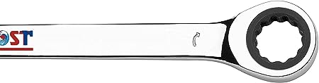 KROST Ratchet Ring Spanner (17mmx19mm) - Image 4
