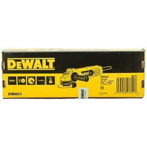 Combo of DEWALT DW801 850Watt 100mm Heavy Duty Small Angle Grinder and 2x DW8060 Cut off Wheel & 2x DT34406 Metal Grinding Abrasive Wheels for Angle Grinders