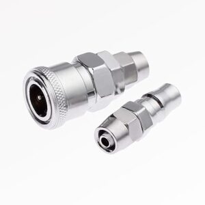 KROST Pneumatic Air Line Hose Quick Fittings Connector Coupler (QRC 1/2″ Female 3pc)