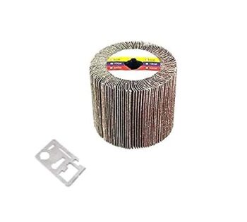 Krost™ Stainless Steel Polishing Flap Wheel, Burnishing Machine Wheel.