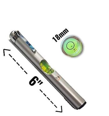 KROST 6" Handy Torpedo Level & Micro Button Level (18x9)