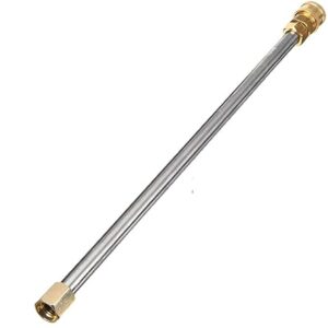 KROST Pressure Washer 10″/25CM Extension Rod with 1/4 Quick Connector/Pressure Washer Spray Wand (10″ Extension Rod)