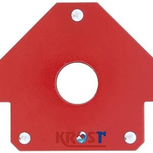 KROST 4″ Welding Magnetic Holder 50lbs Strength Strong Welding Magnetic Holder and Clamps Magnetic Welding Arrow Holder Metal Working Mig Tools and Equipment 45,90,135 Degree Angle (1pc)