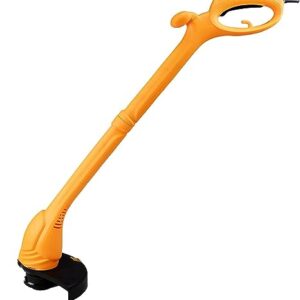 KROST Grass Trimmer 350W Electric, Grass Trimmer Machine Speed Double line Head Corded Grass Cutting Machine 11000 RPM 10 inch Cutting Dia.