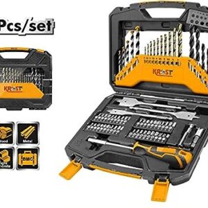 KROST 67pcs Professional Accessories Set, Drill Bit Set, Bit Holder Set,Screwdriver Bits Set.